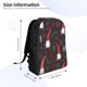 thumbnail image 4 of Disketp Cute Christmas Gnomes Mochila Unisex de Apertura Lateral Completa, Mochila para Laptop para Escuela, Trabajo y Viajes, 4 of 8