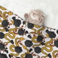 thumbnail image 2 of Disketp Snake And Rose Dog Blanket/Bed Cover for Dogs and Cats,Puppy Essentials-Small, 2 of 8