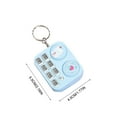 thumbnail image 3 of Hbdhejl Mini Handheld Whac A Mole Game Machine With Cartoon Design Fun And Play Toy Keychain Pendant Disc Player Shape Reactive For Game Enthusiasts And Kids, 3 of 6