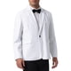thumbnail image 5 of CHAQUETA DE TRAJE FORMAL DE UN BOTÓN CON SOLAPA CON MUESCA PARA HOMBRES INSPIRADA EN CHIC XL BLANCA, 5 of 5