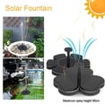 thumbnail image 4 of Flower Type Gardening Solar Panel Fountain Water Pump Floating Sprinkler Tools_Perfect Gift, 4 of 5