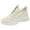 Beige, variant on CAIXAI Wide Toe Box Shoes Women Arch Support Womens Sneakers Size 8 Casual on Walking Shoes for Women Mesh Knitted Mary Jane Shoes Women Hands-Free Foam Shoes