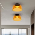 thumbnail image 2 of LittleGlovo Morandi Modern Simple Creative Glass Flush Mount Ceiling Light, 2 of 30