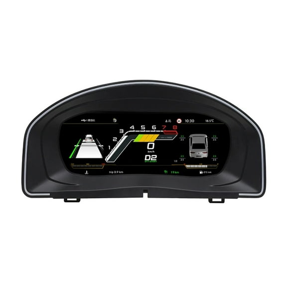 WOWUSEFUL Digital Dashboard Instrument Cluster Speedometer 12.3 Inch for Jetta 06-11