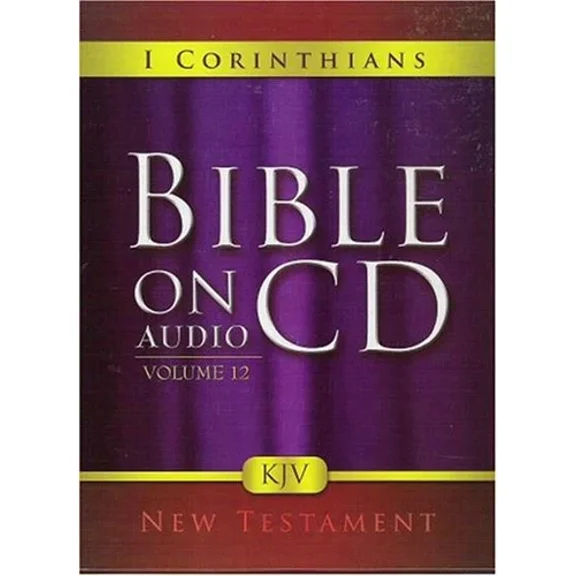 Bible On Audio CD Volume 12: I Corinthians New Testament - Music CD - - Sold by Sounda