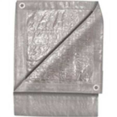 Silver Tarp Cover - 4' x 6' Silver Tarp