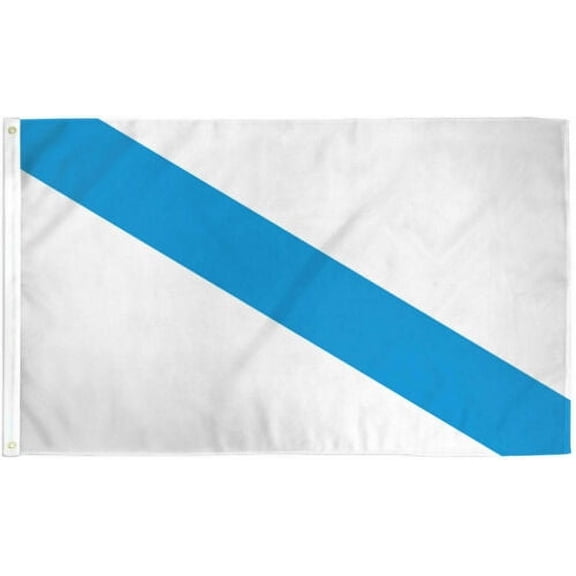 Galicia Flag 3x5ft Kingdom of Galicia Banner Flag Celtic Nations Civil Flag 100D