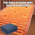 thumbnail image 5 of European Standard Heating Mat with Dermatological-Friendly Fabric, Full-Body Coverage and Wrinkle-Resistant Blanket – Safe Home Warming Pad for Bed, Sofa and Office Nap, 5 of 9