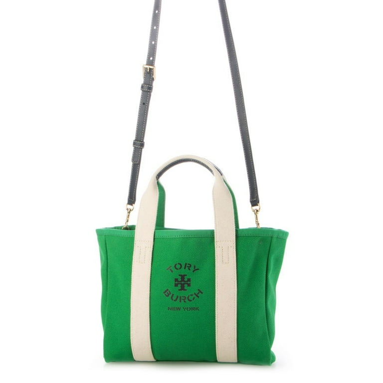 ☆☆Tory Burch☆☆ Tory Burch Women's Small Tory Canvas Tote Tory Burch Women's Small Canvas Tote Satchel Crossbody Bag