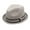 Silver, variant on Deppo Fedora Hat Silver