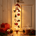 thumbnail image 5 of Light-Up Glowing Christmas Door Hanger, Christmas Party Hanging Decor, Lighted Festive Home Ornament, 5 of 5