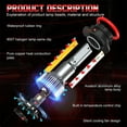 thumbnail image 4 of 9007+9145 LED Headlights High&Low Beam+Fog Light Bulbs Combo for Ford Crown Victoria 2002 2003 2004 2005, 4 of 14