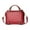 Red, variant on Top Handle Satchel for Women Travel Leather Handbags Fashion Crossbody Purses Spring Travel Mini Tote Bags White