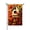 Color 2, variant on AMHNF Sleeping Cat On Autumn Leaves Linen Fall Winter Garden Flags for Outside 12x18 inch