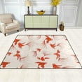 thumbnail image 3 of SKYSONIC Red Koi Pattern Lightweight Carpet Mats Area Soft Rugs Floor Mat Rug Home Decoration for Kids Room Living Room 63 x 48 inches, 3 of 6