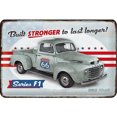 thumbnail image 1 of Placa Metal Vintage para Coche Ford Pintura Hierro Rectangular Artística Pared 30x20cm, 1 of 9