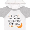 thumbnail image 4 of Inktastic I Love My Cousin to the Moon and Back Boys or Girls Baby Bodysuit, 4 of 5