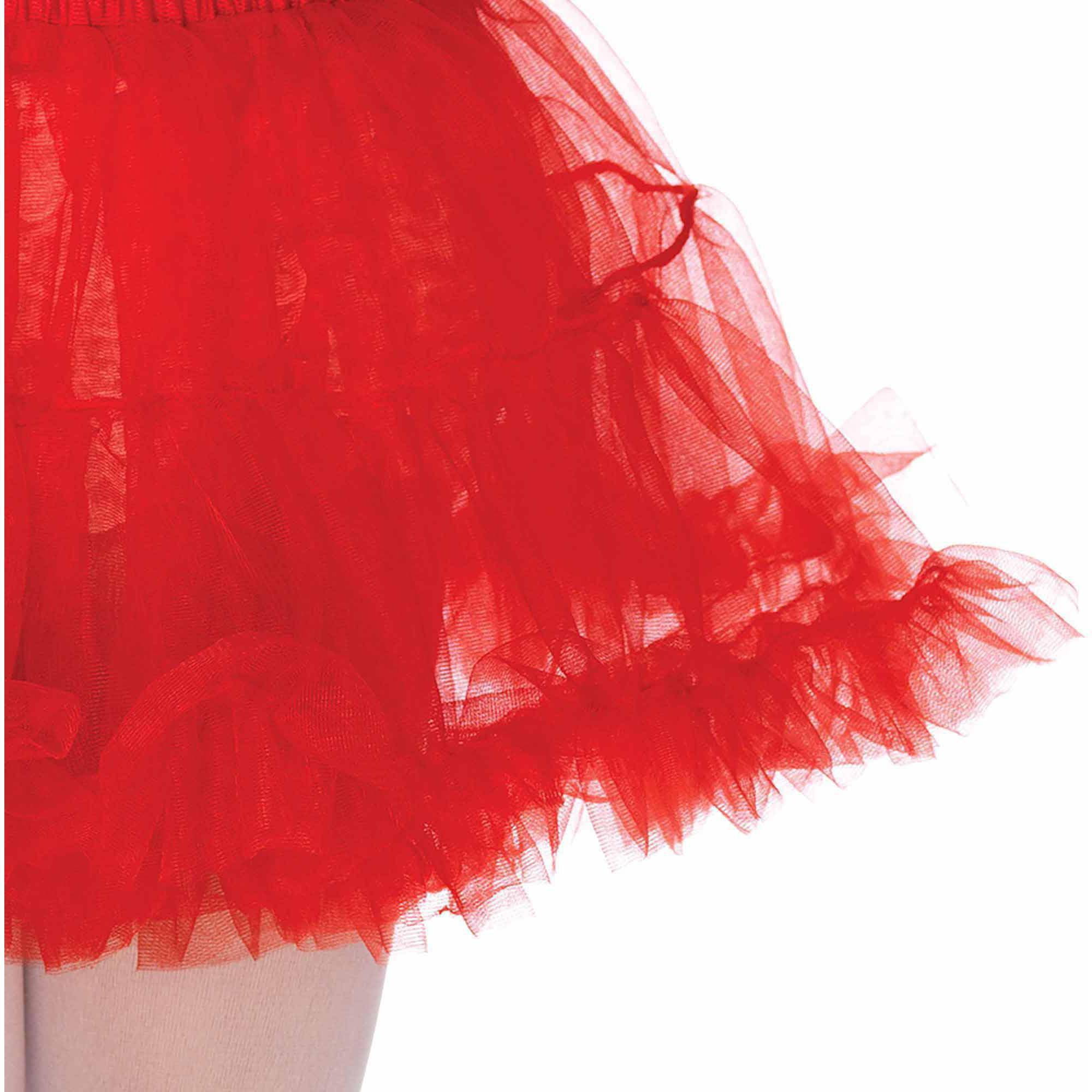 Girl petticoats MED/LGE RED ME