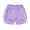 Purple, variant on Girls Athletic Shorts Active Running Shorts, Boys Workout Shorts for Kids