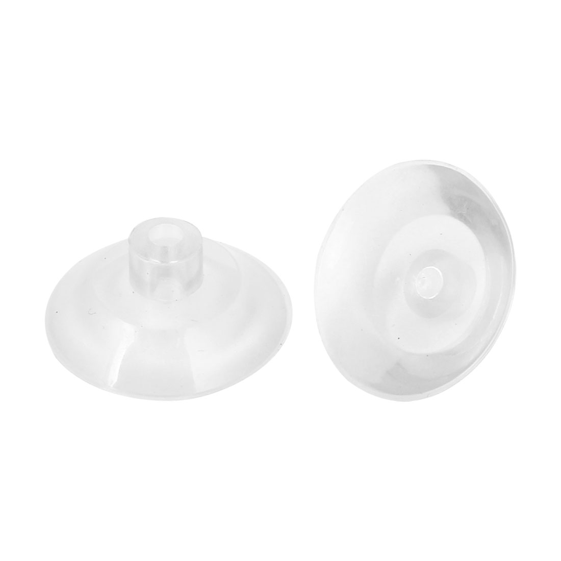Household 0.8" Diameter Clear Soft Plastic Suction Cups 2pcs Walmart