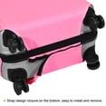 thumbnail image 4 of Unique Bargains Elastic Silk Travel Luggage Cover, Washable Protective Suitcase Protector Bag Pink for 28 Inch Wheeled Suitcase, 4 of 5