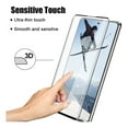 thumbnail image 6 of For Samsung Galaxy S23 Ultra Screen Protector Tempered glass Protective Film [3D Curved Full Coverage] [9H Hardness] [No bubbles] [Case Friendly] [ Clear Black ], 6 of 7