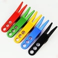 thumbnail image 2 of Yesbay Golfer Aluminum Alloy Putting Green Fork Golf Divot Marker Tool Pitch Accessory, 2 of 8