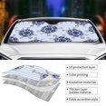 thumbnail image 5 of Disketp Windshield Sun Shade, Car Sun Shade For Front Window Turtle With Blue Stones Sunshades Sun Visor Protector Blocks Uv Rays Foldable, 5 of 9