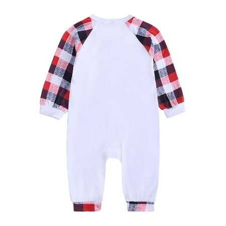 

Jialili Matching Family Pajamas Sets Christmas Pj S Sleepwear Printed Top With Bottom Jammies Jumpsuit Outfits Multicolor 18-24 Months
