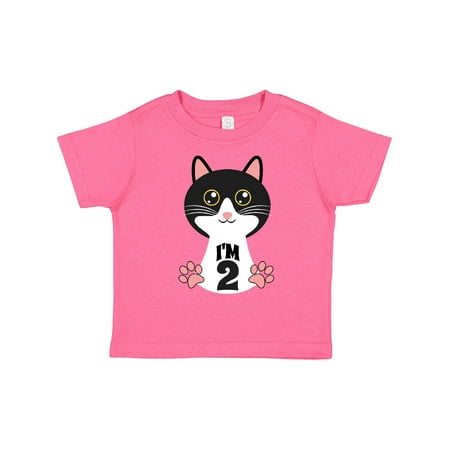 

Inktastic 2nd Birthday Cat 2 Year Old Girl Gift Toddler Toddler Girl T-Shirt