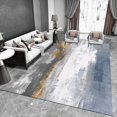 thumbnail image 2 of VIKAMA - Alfombra moderna de lujo para sala de estar, alfombra grande para dormitorio, alfombra para mesita de noche, alfombra antideslizante, lavable, decoración estética, 2 of 5