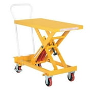 Vestil SCSC-800-2040 Steel Auto-Hite Cart- 20 x 40 in. - 800 lbs