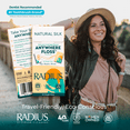 thumbnail image 6 of RADIUS Natural Unscented Silk Anywhere Floss Travel Dental Floss for Oral Care Boost Non Toxic Tooth & Gum Protection (20 Single Use Flossers per Pack) - Pack of 10, 6 of 7