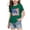 Army Green, variant on ITSAME Girls American Flag Graphic Tee 4th of July Short Sleeve Tops Independence Day Patriotic T-Shirts Green Size 5-6