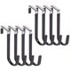 thumbnail image 1 of Perchas Gabinetes Ganchos Almacenamiento Colgantes Multipropósito La Puerta Con Goma, 1 of 9