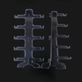 thumbnail image 2 of Clear 5 Pairs Glass Stand Sunglass Holder Glasses frame shelf Glass stand Rack frame shelf Display Organizer Sunglasses Frame Shelf Showcase, 2 of 7