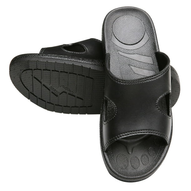 WORGEOUS Zapatillas antiestáticas Limpias Zapatillas protectoras libres de polvo Limpias zapatos de trabajo Parte inferior suave para hombres Mujeres (parte inferior suave de PU, 42 yardas, negro)