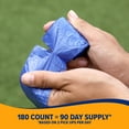 thumbnail image 6 of Arm & Hammer Durable Disposable Fresh Scent Dog Waste Bag Refills, Assorted Colors, 180 Count, 6 of 6