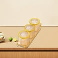 thumbnail image 4 of kowaku Appetizer Plate Divided Serving Dishes Dried Fruit Tray Divided Snack Serving Bowl for Wedding Dining Room Snacks 3 grids, 4 of 6