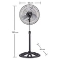 thumbnail image 5 of Ventilador Mytek 3388 Pedestal 16'' 3 Velocidades, Oscilante, 5 of 5