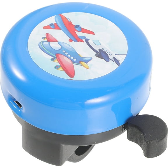 1Pack Iron Plastic Round Bike Bell for Young Users with Loud Sound and Clear Ringing Tone