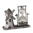 thumbnail image 1 of Adornos de reloj de arena con temporizador de arena, escultura de centro de mesa, estatua creativa Argén, 1 of 7