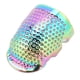 thumbnail image 1 of Dedal de costura, dedal antideslizante ajustable, dedales coloridos para coser a mano, dedal de dedo, logra más, 1 of 12