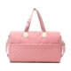 thumbnail image 2 of Bolsa de gimnasio con ruedas de viaje de mano de color rosa, bolsa impermeable, bolsa de gimnasio con separación húmeda y seca, bolsa de fitness de gran capacidad y de moda, 2 of 9