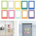 thumbnail image 3 of AFQH Magnetic Photo Frames Set: 10 Colorful Mini Frames for Easy Display!, 3 of 9