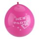 thumbnail image 1 of 10 Uds despedida de soltera globo inflable de látex impreso decoración para fiesta de boda cumpleaños Rosa caliente rojo, 1 of 2