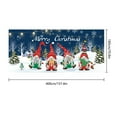 thumbnail image 2 of Elainilye 13x6FT Christmas Garage Door Background Vinyl Banner for Holiday Party Decor Outdoor Indoor Use Festive Scene Setting, 2 of 6