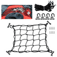 thumbnail image 3 of 2X Deck Cargo Net with Lashing Hooks Heavy Duty Luggage Netting Mesh for Kayak Storage Truck Bed Fishing Boat, 3 of 7