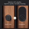 thumbnail image 4 of Level Lock Smart Lock, Keyless Entry, Smartphone Access, Bluetooth Enabled, Works with Apple HomeKit - Matte Black, 4 of 10