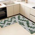 thumbnail image 5 of Kitchen Rugs Sets of 3 Non Slip Washable Kitchen Mats for Floor, Waterproof Kitchen Runner Rug, Floor Mat Carpet for Entryway, Laundry, Sink, Hallway, Bathroom, 5 of 10